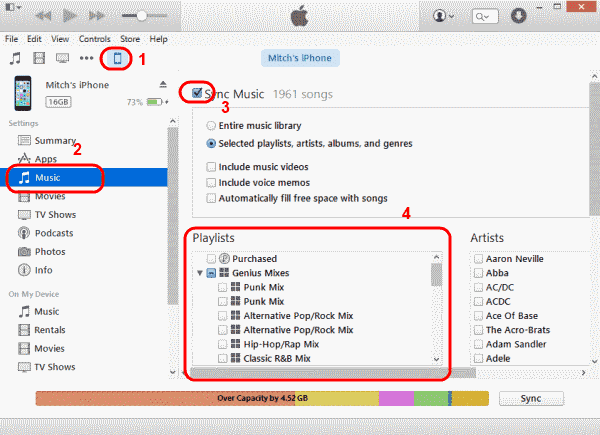 Itunes How To Copy Playlists To Iphone, Ipad, Or Ipod 600x435 Itunes How To Copy Playlists To Iphone, Ipad, Or Ipod