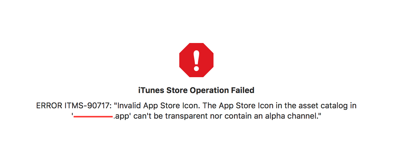 1326x518 Error Itms Invalid App Store Icon