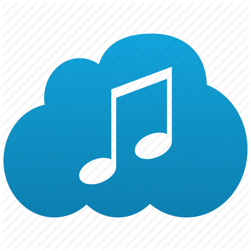 512x512 Audio, Cloud, Compose, Itunes, Music, Note, Player, Sound Icon