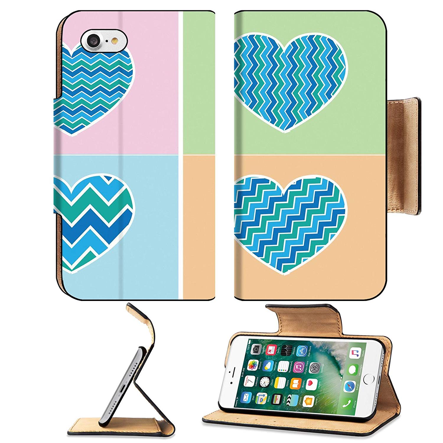 Msd Apple Iphone Iphone Flip Pu Wallet Case Image 1500x1500 Msd Apple Iphone Iphone Flip Pu Wallet Case Image