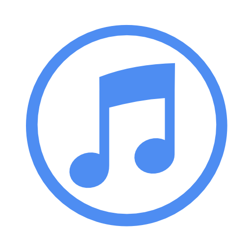 512x512 Blue, Itunes Icon