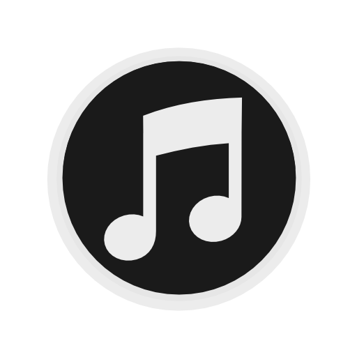 512x512 Itunes Black Icon Png Vector, Clipart
