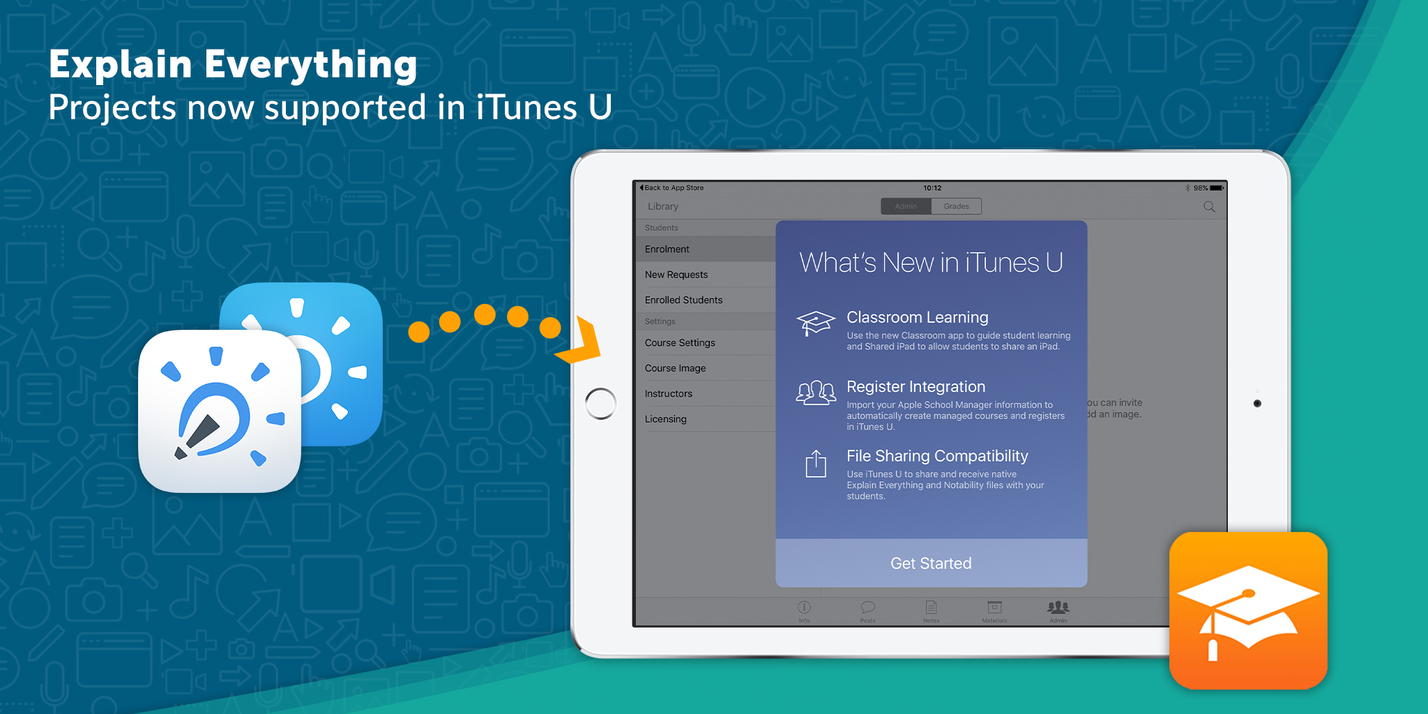 2048x1024 Itunes U Now Supports Explain Everything! Explain Everything