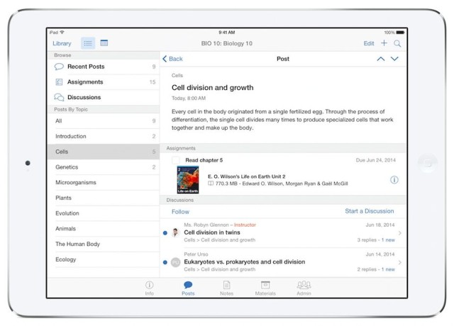 640x460 Itunes U Graduates To With New Course Discussion Features