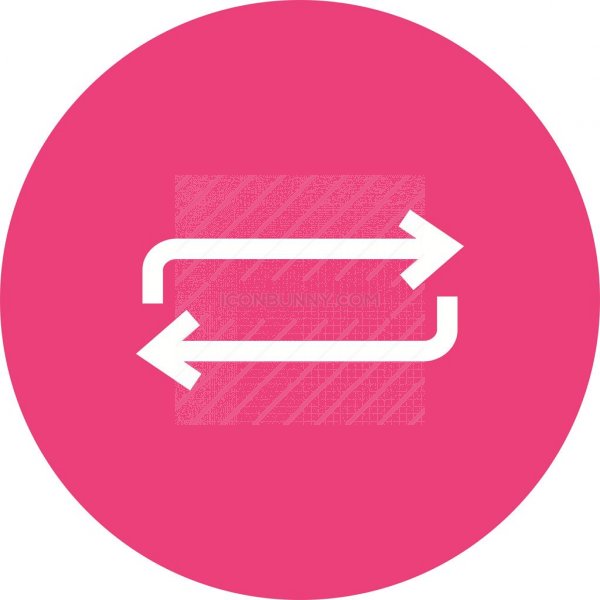 600x600 Repeat Iv Flat Round Icon