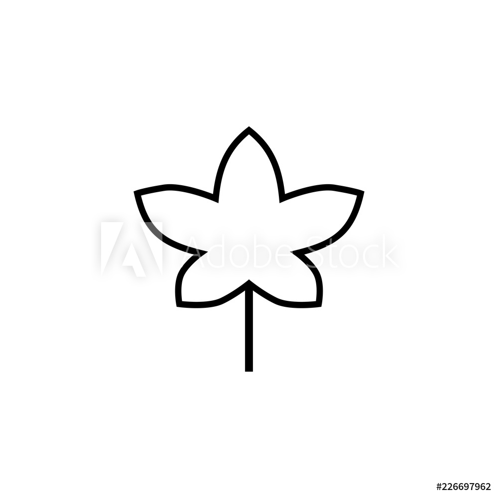 1000x1000 Photo Art Print Ivy Vector Icon Europosters