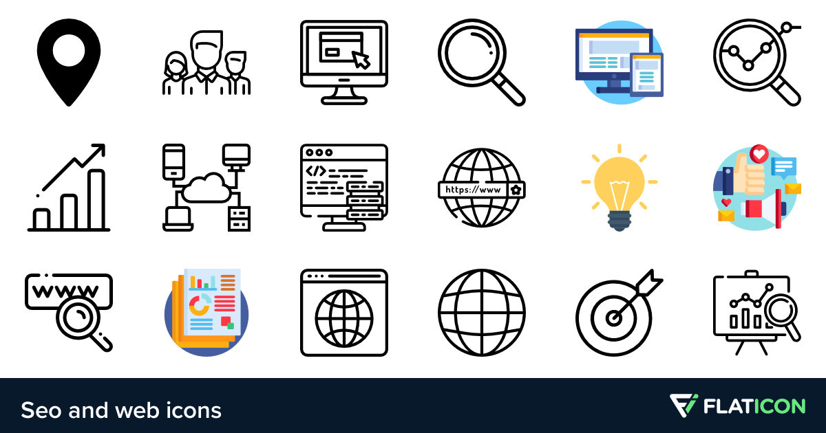 1200x630 Seo And Web Icons