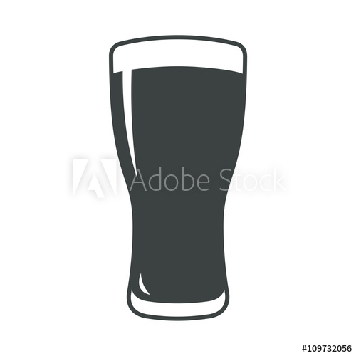 500x500 Beer Glass Icon Iweb Sign Symbol Logo Label