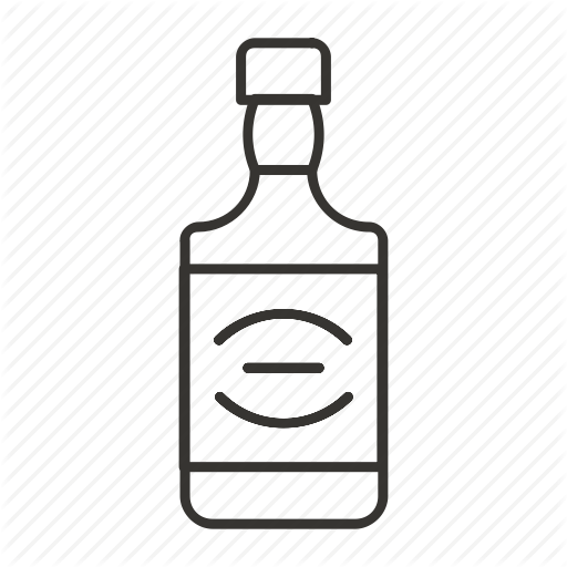 512x512 Alcohol, Beverage, Drink, Glass, Jack Daniels, Whiskey Bottle Icon