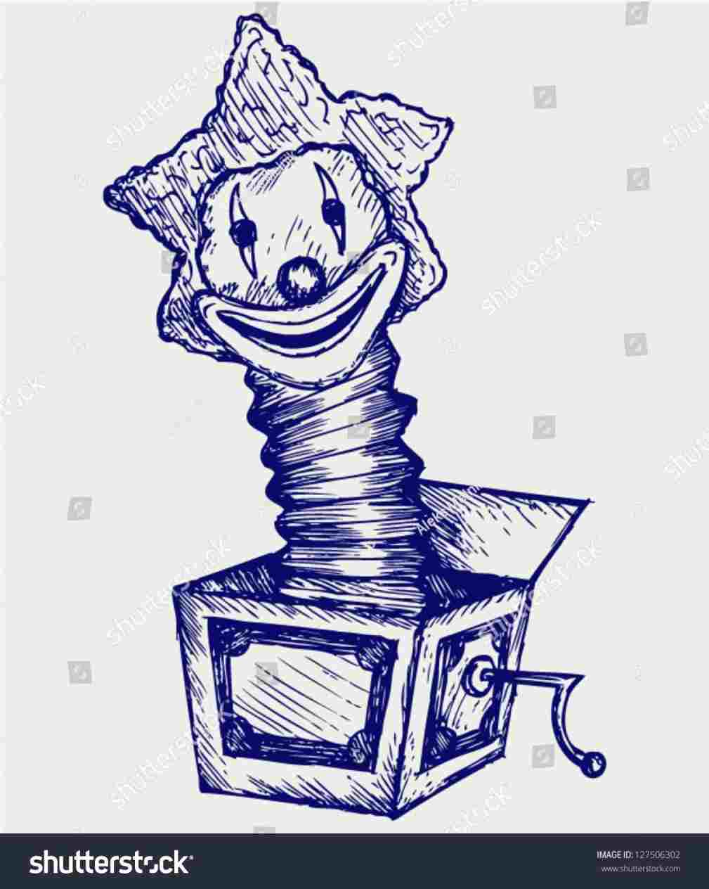 1009x1264 Free Rhshutterstockcom Jack Jack In The Box Drawing Box Toy Icon