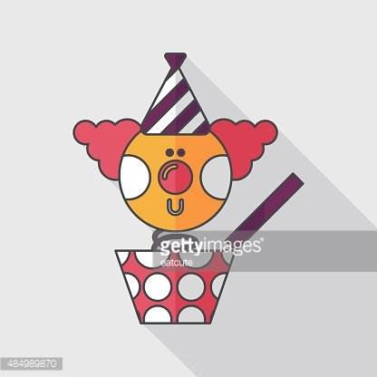 416x416 Jack In The Box Flat Icon With Long Premium Clipart