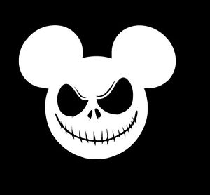 300x278 The Nightmare Before Christmas Jack Skellington With Mickey Ears