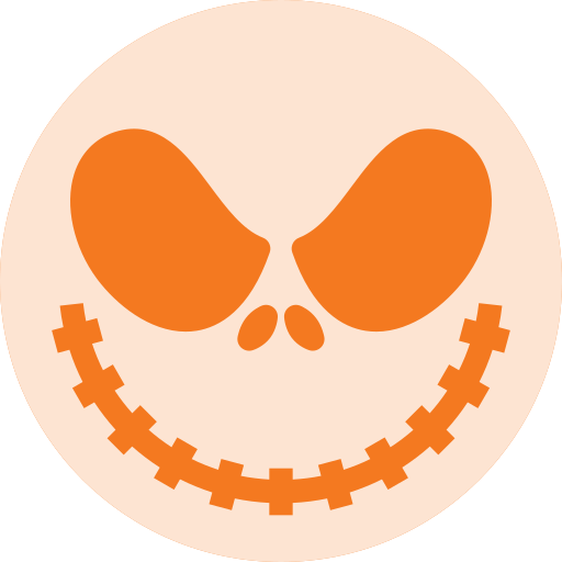512x512 Holyday, Halloween, Jack, Skellington, Mask, Head Icon Free