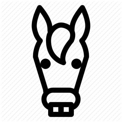 512x512 Animal, Donkey, Donkey Face, Horse, Jackass Icon