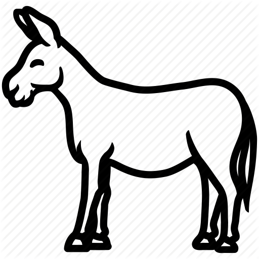 512x512 Ass, Donkey, Horse, Jackass, Mule Icon