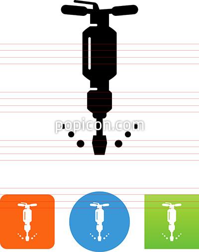 400x507 Jackhammer Icon