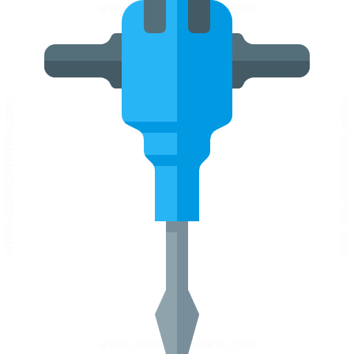 512x512 Iconexperience G Collection Jackhammer Icon