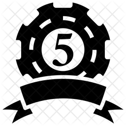 256x256 Jackpot Icon Of Glyph Style