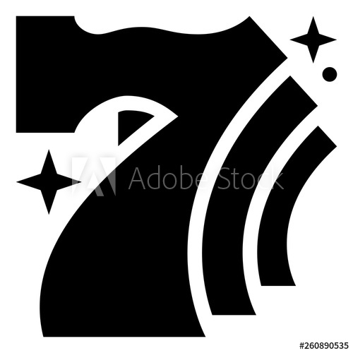 500x500 Lucky Sevens Jackpot Vector Icon