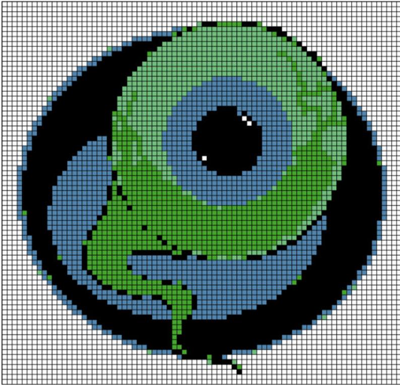 794x764 Jacksepticeye Icon Cross Stitch Pattern Etsy