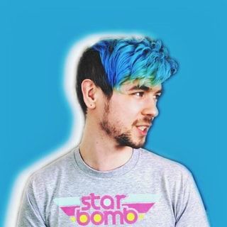 320x320 Jacksepticeye Blue Icon Youtubers Markiplier, Youtubers