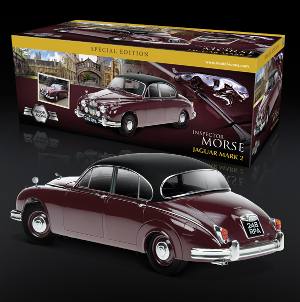 600x605 Inspector Morse Icon Model Jaguar Baker Street Studios