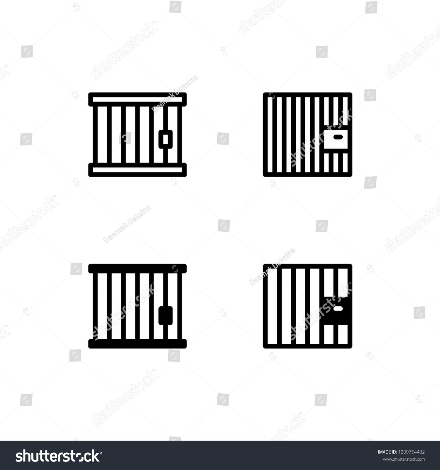 1500x1600 Prison Icon Design Prison, Jail, Cage, Criminal, Prisoner, Icon