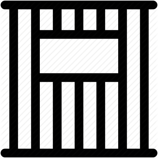 512x512 Correctional Facility, Jail, Jail Cell, Lock Up, Prison Cell Icon
