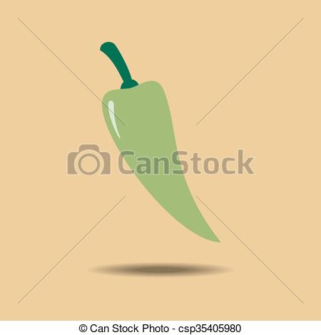 Green Jalapeno Vegetable Icon Isolated On A Yellow Background 450x470 Green Jalapeno Vegetable Icon Isolated On A Yellow Background