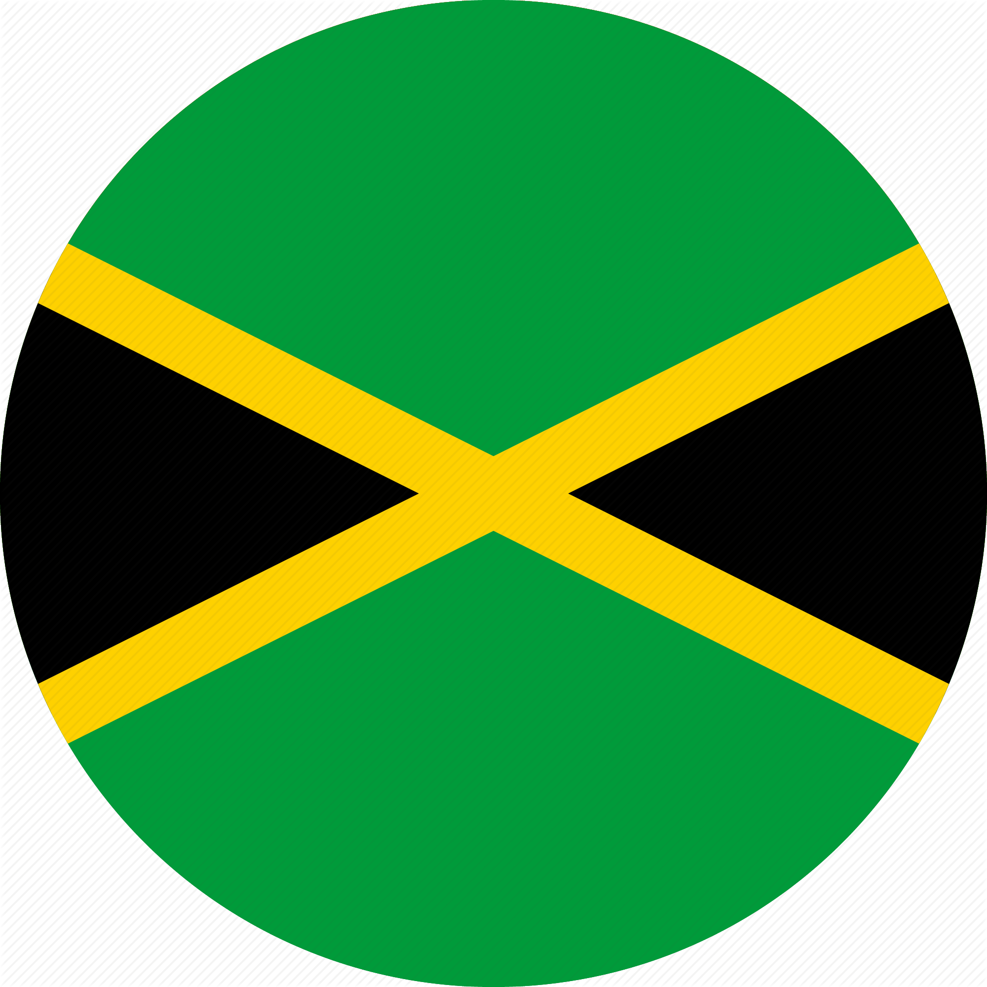 Flag, Jamaica, Jm Icon 2000x2000 Flag, Jamaica, Jm Icon