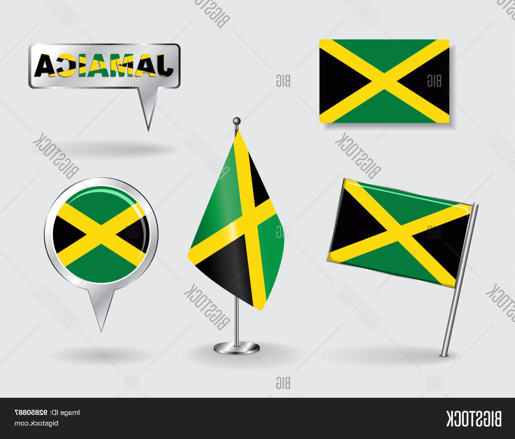 1800x1533 Jamaican Vector Catchsplace