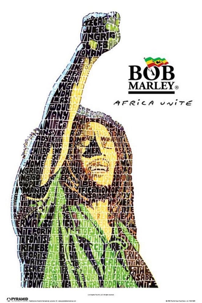 683x1024 Bob Marley Africa Unite Words Jamaican Reggae Music Legend Icon