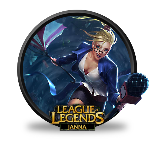512x512 Janna Forecast Icon League Of Legends Iconset