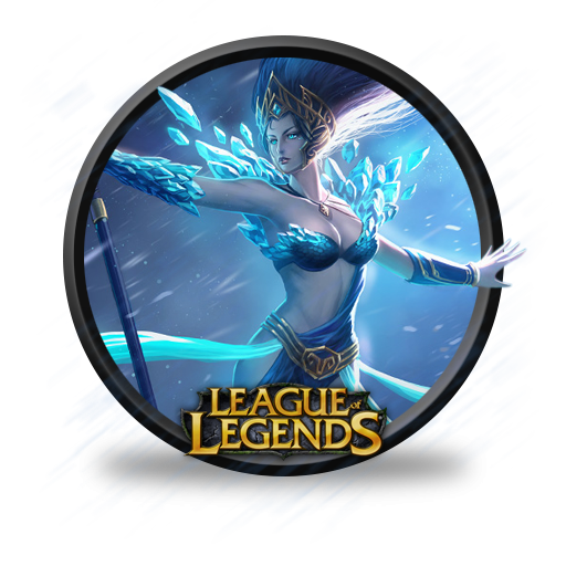 512x512 League Of Legends Janna Frost Queen Icon, Png Clipart Image