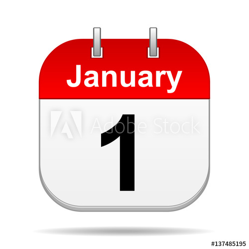 500x500 January Calendar Icon