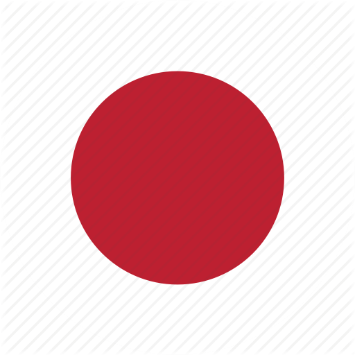 512x512 Circle, Circular, Country, Flag, Flag Of Japan, Flags, Japan