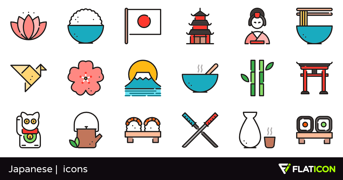 Japanese Free Icons 1200x630 Japanese Free Icons
