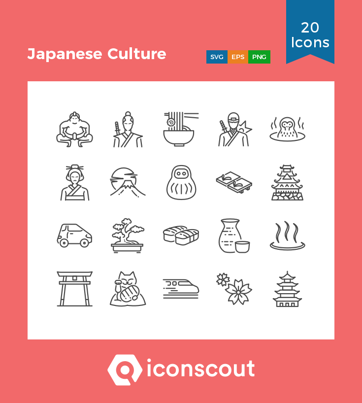 Japanese Icon Pack at Vectorified.com | Collection of Japanese Icon ...