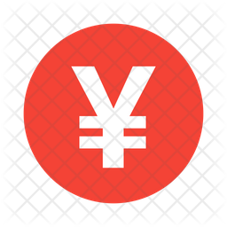 256x256 Japanese Yen Icon Of Flat Style