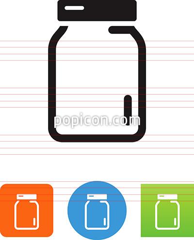 400x495 Glass Jar Icon