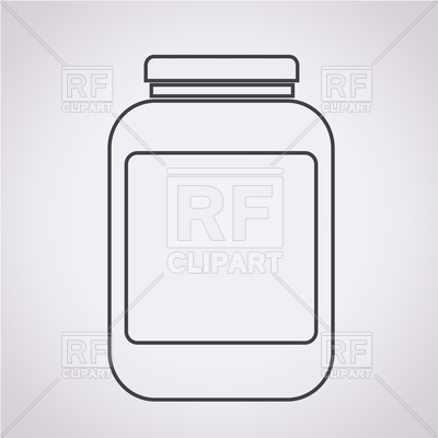 400x400 Jar Icon Vector Image Of Objects Tumdee