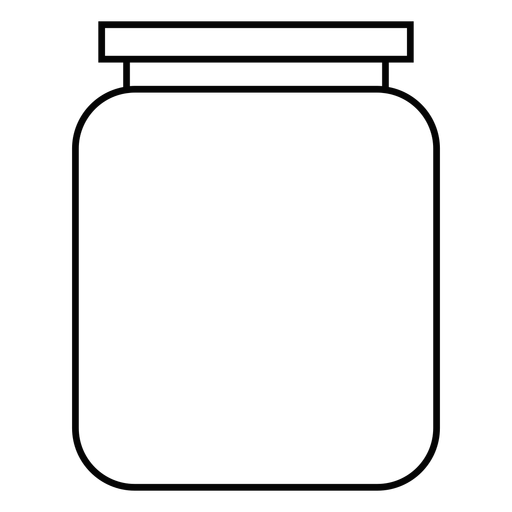 512x512 Canning Jar Stroke Icon