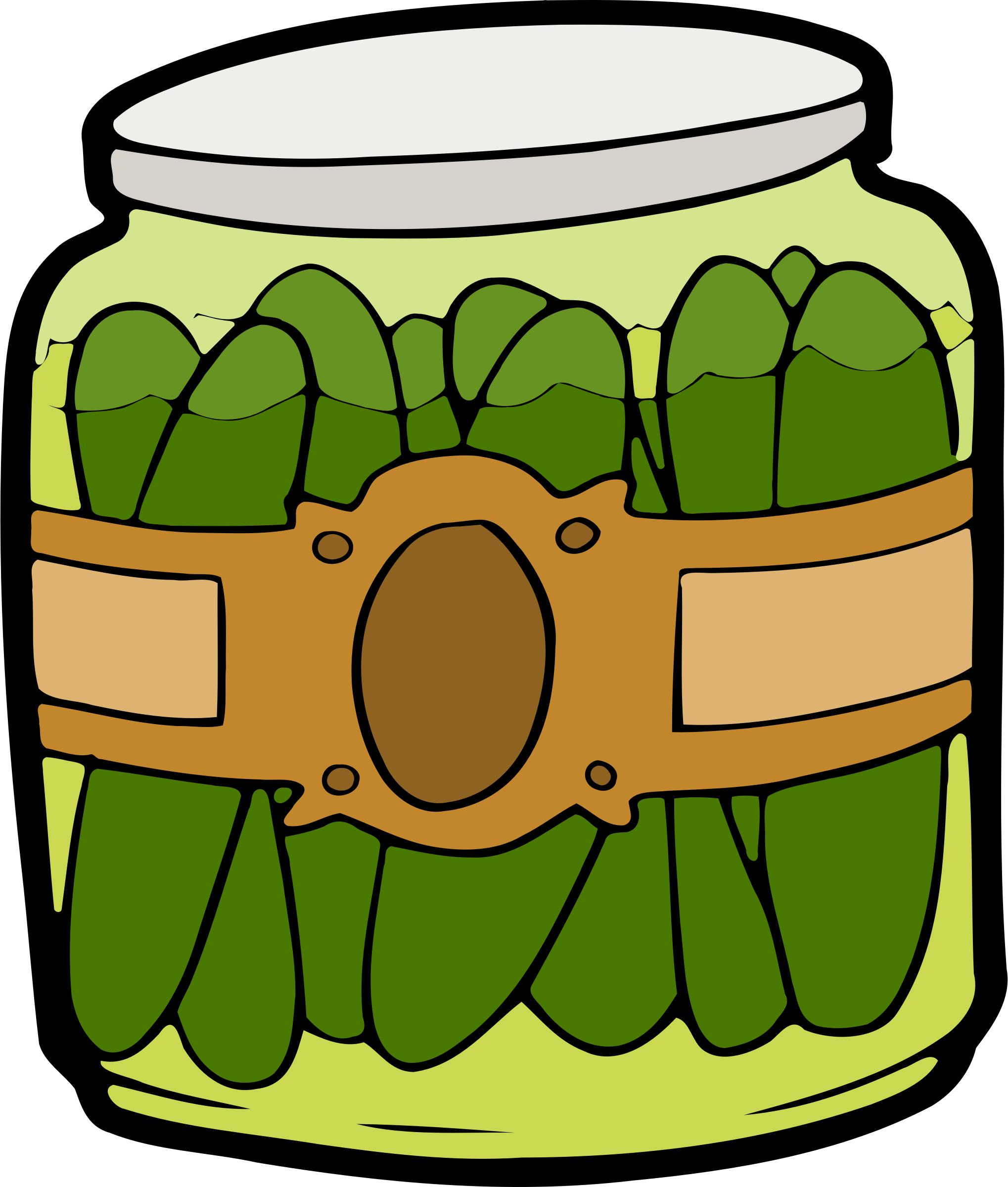 2038x2400 Pickles In A Jar Icons Png