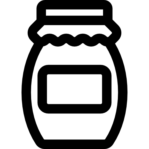 512x512 Food And Restaurant, Food, Breakfast, Jam, Conserve, Jar Icon