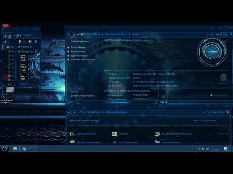 480x360 Jarvis Theme For Windows