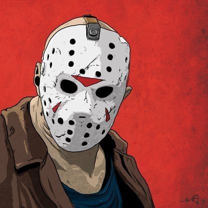 415x415 Jason Voorhees Horror In Jason Voorhees Drawing, Jason
