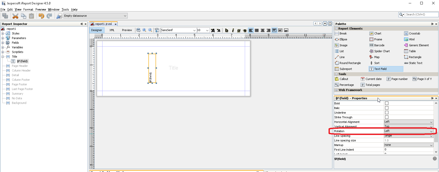 1709x669 Rotation Of Text In Crosstab In Jasper Reports