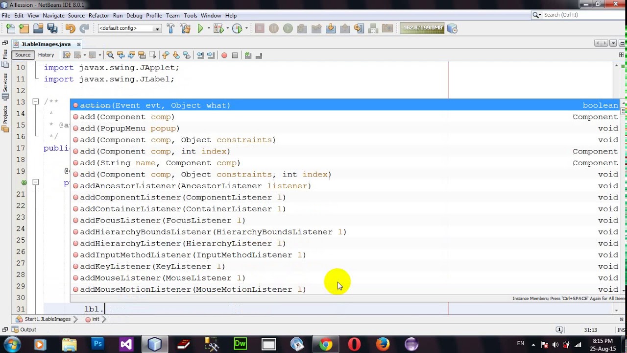 1280x720 How To Set Icon For Jlabel Using Java Applet And Awt In Netbeans