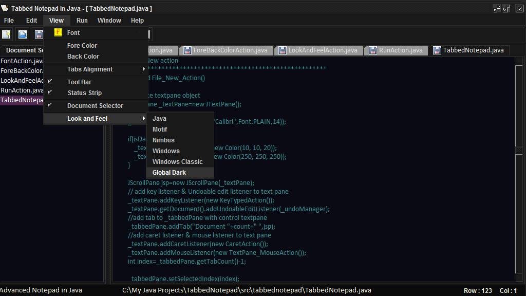 1024x576 Creating Advanced Tabbed Notepad In Java
