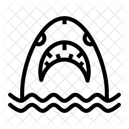 256x256 Jaws Icon Of Line Style